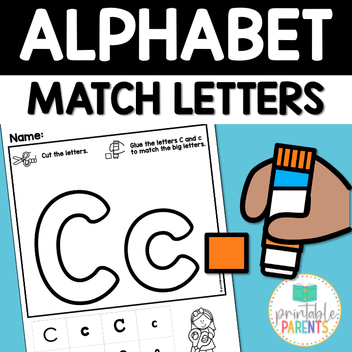 Alphabet Cut and Paste Worksheet Pack – Printable Parents alphabet-cut-and-paste-worksheet-pack-printable-parents