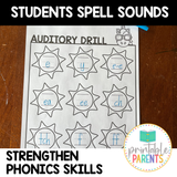 Auditory Drill Template