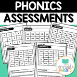 Phonics Assessments for Reading and Spelling