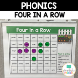 Phonics Four in a Row Game (FLASH SALE)