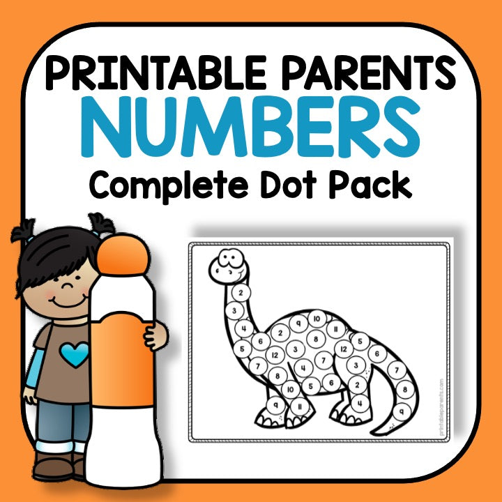 Numbers Dot Marker Printables – Printable Parents