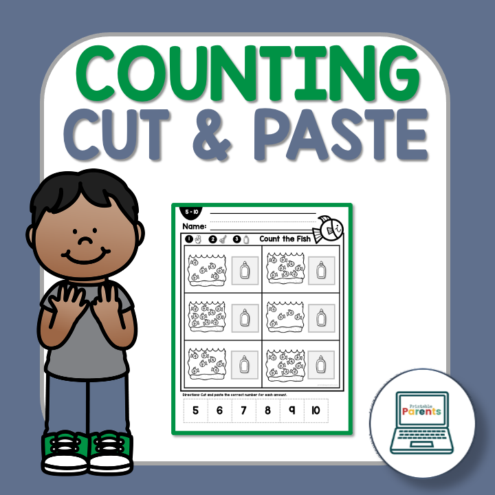 counting cut and paste