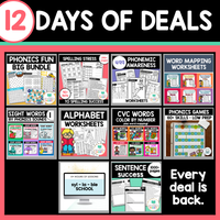 12 Days of Deals Literacy Bundle