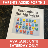 Reteaching the Alphabet Guide