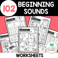 Phonemic Awareness Worksheet Bundle