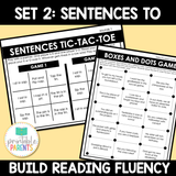Games Summer BOGO: Phonics Fun + Decodable Sentences Bundle