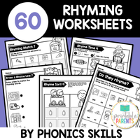 Phonemic Awareness Worksheet Bundle