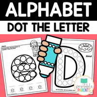 Dot and Paint the Alphabet Printables