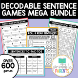 Decodable Sentence Games Mega Bundle
