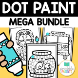 Dot Paint Worksheet Mega Bundle