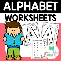 Everything Alphabet Worksheet Bundle