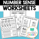 Preschool Worksheet Bundle