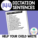 Spelling Dictation Sentences
