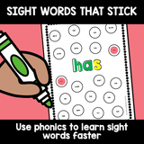Dot the Sight Words