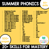 Summer Phonics Bundle