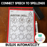 Auditory Drill Template