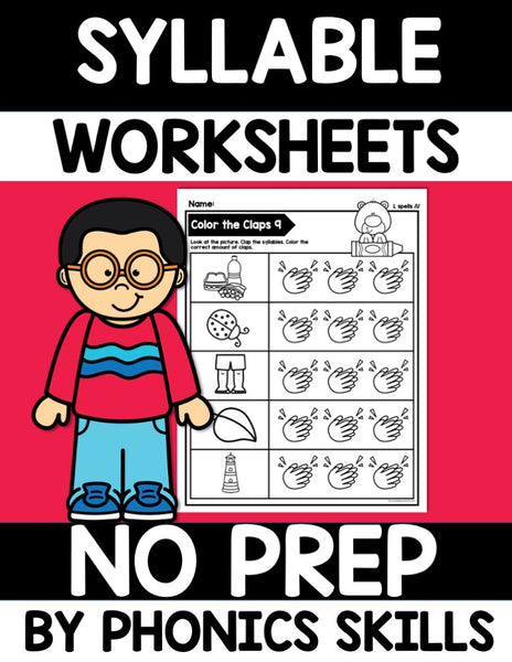 Syllable Worksheets – Printable Parents Syllable Worksheets – Printable Parents
