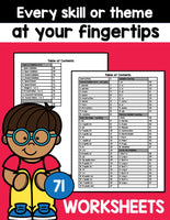 Syllable Worksheets