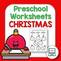 Christmas Preschool Worksheets
