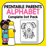 Alphabet Dab and Dot Marker Worksheets