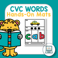 CVC Words Hands-On Mats