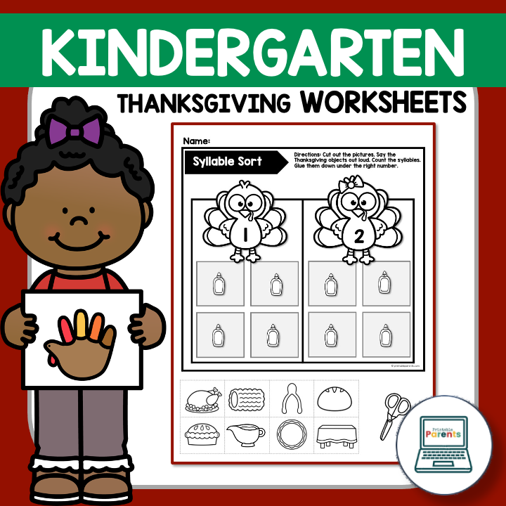 thanksgiving-kindergarten-worksheets-printable-parents for Free Printable Thanksgiving Worksheets For Kindergarten Thanksgiving Kindergarten Worksheets – Printable Parents for Free Printable Thanksgiving Worksheets For Kindergarten