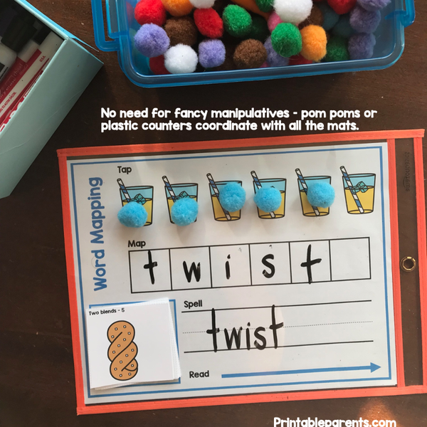 Phonics Skills Word Mapping Activity Printable Parents