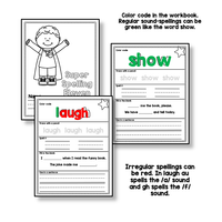 Sight Word Read and Spell List 11
