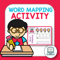 Phonics Skills Word Mapping Activity