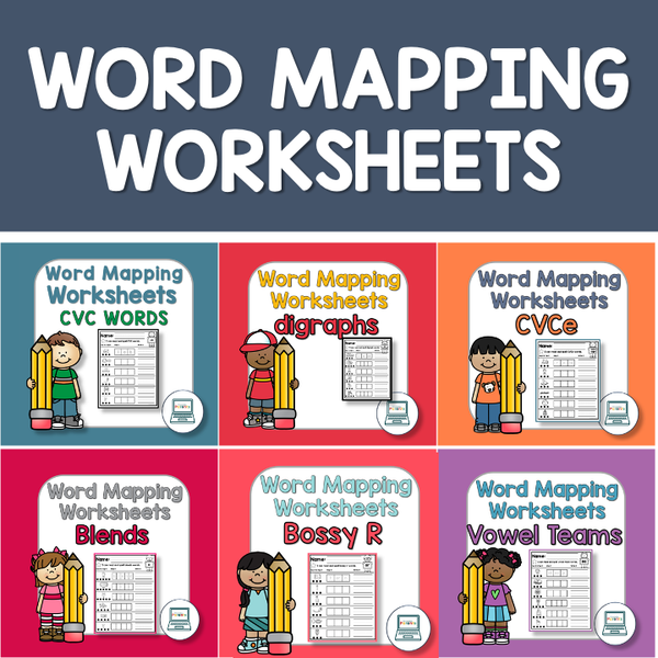 Word Mapping Bundle Printable Parents word-mapping-bundle-printable-parents
